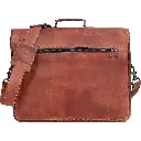 Office Cross body Laptop Briefcase College Satchel Bag for Men and Women Handmade Pure Leather